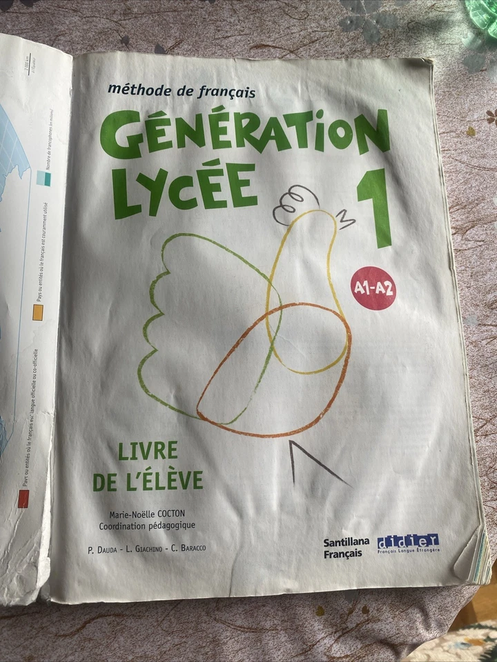 Generation lycee A1/A2 ELEVE+CD+DVD. NUEVO. Envío URGENTE. LIBRO DE TEXTO - Imagen 4 de 4