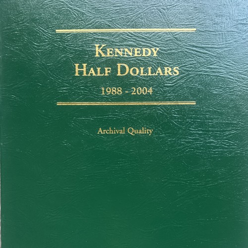 Littleton Kennedy Half Dollar Album 1988-2004 #LCA50 Album no coins