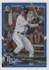 2018 Bowman Draft Chrome Blue Refractor /150 Nick Schnell #BDC-44 1z4