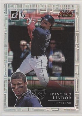 2019 Panini Donruss Action All-Stars Vector Francisco Lindor #AA15 o6n