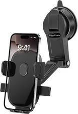 360  Adjustable Car Long Arm Universal Phone Holder, Powerful Suction Cup and