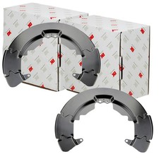 2X NK SPRITZBLECHE BREMSSCHEIBEN VORNE BEIDSEITIG PASSEND FÜR FORD C-MAX FOCUS