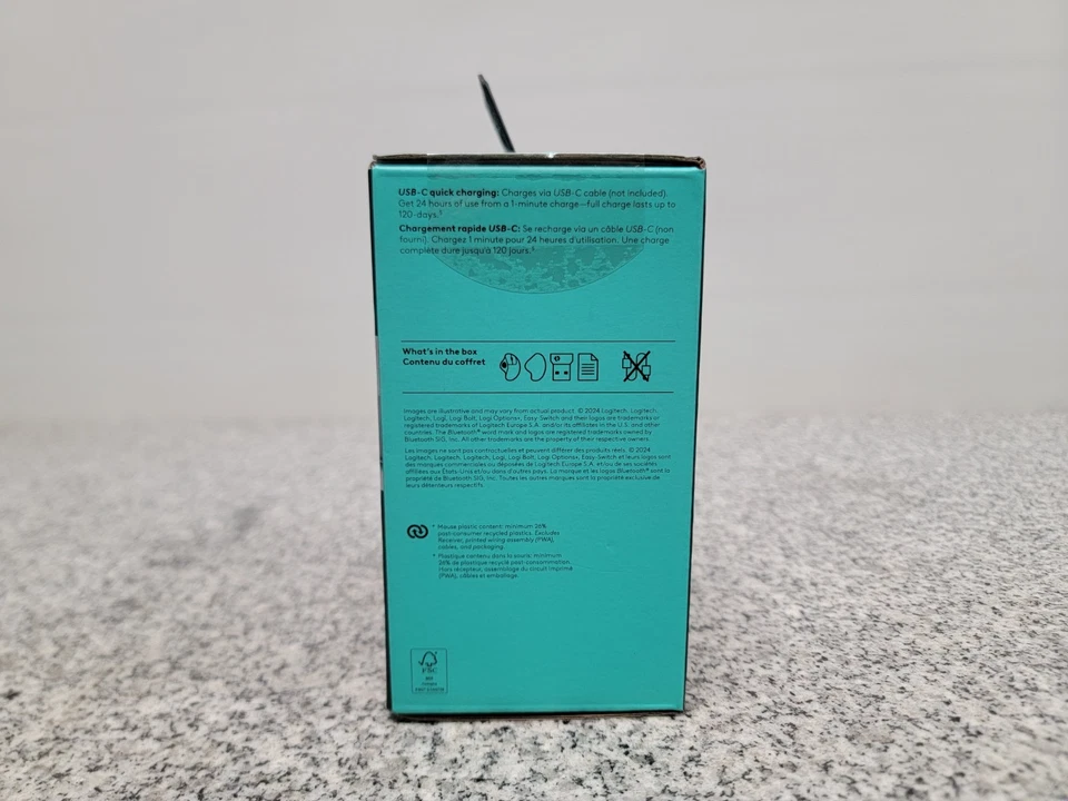 Logitech MX Ergo S Plus Advanced Wireless Ergonomic Trackball Mouse Black  - Image 4 of 4