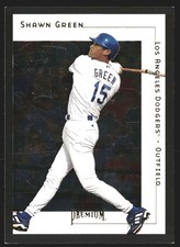 Shawn Green 2001 Fleer Premium #68 Los Angeles Dodgers