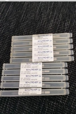 SCHUMACHER  10 Stück  Gewindeformer M6-ISO2X/6HX HSS-E/PM Gewindebohrer.