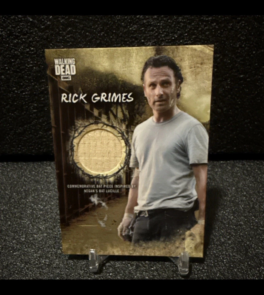 (4) Лот карт / Ходячие мертвецы - Рик, Мишон, Уокер, Юджин реликвии карты - Изображение 2 из 4