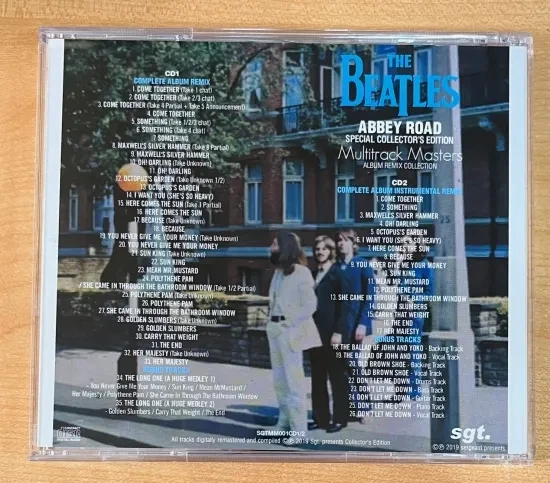 THE BEATLES ABBEY ROAD: SPECIAL COLLECTOR'S EDITION= MULTITRACK MASTERS 2CD NEW - Image 4 of 4