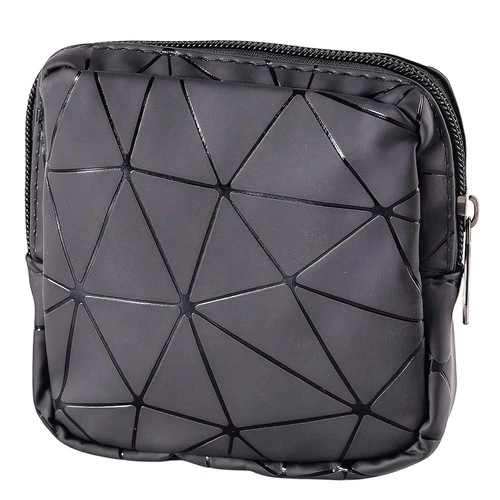Zippered Sanitary Napkin Storage Pouch Portable Period Essentials Organizer –