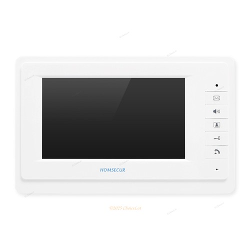 7" Multi Apartment Video Secure Doorbell Intercom+3pcs Monitors for House/Flat - Picture 5 of 7