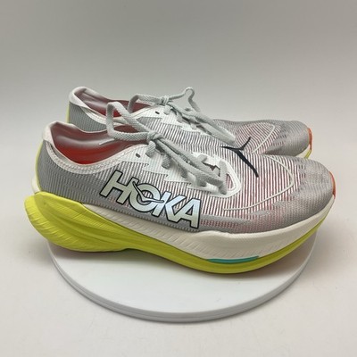 Hoka One One Sneakers Mens 9.5 D Mach X 2 1155119 FCT White  display picture 2