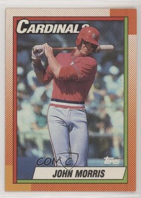 1990 Topps John Morris #383 te2