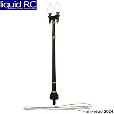 Woodland Scenics JP5648 O Street Lights Double Lamp Post 2