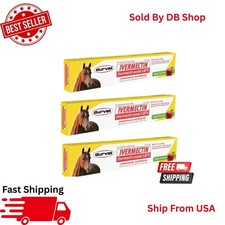 Horse Paste Apples Flavored 6.08 g 1.87 Horse Dewormer Pack of 3
