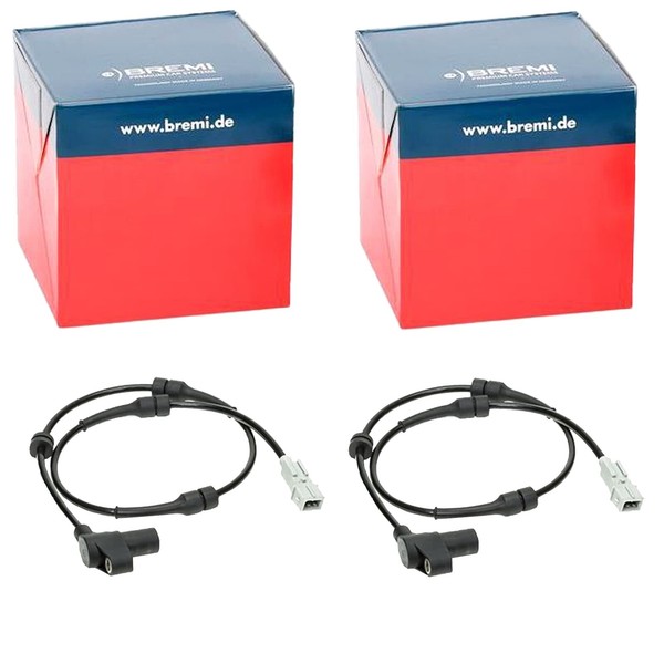 2X Bremi ABS-SENSOREN Hinten Passend FÜR CitroËN Xsara Links+Rechts | 50359-image