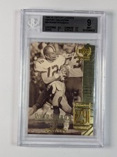 1999 UD Century Legends Century Collections DieCut Roger Staubach BGS 9 9.5 SUBs