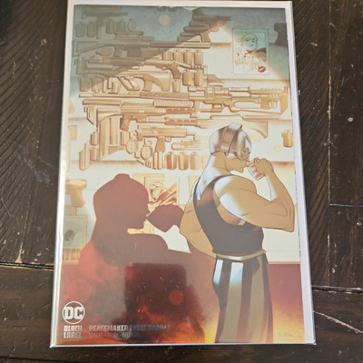 Peacemaker Tries Hard #1 1:50 Di Meo Foil Variant Actual Scans!