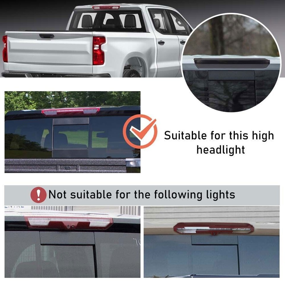 OEM Replacement LED Third Brake Light For 1999-2007 Silverado/Sierra