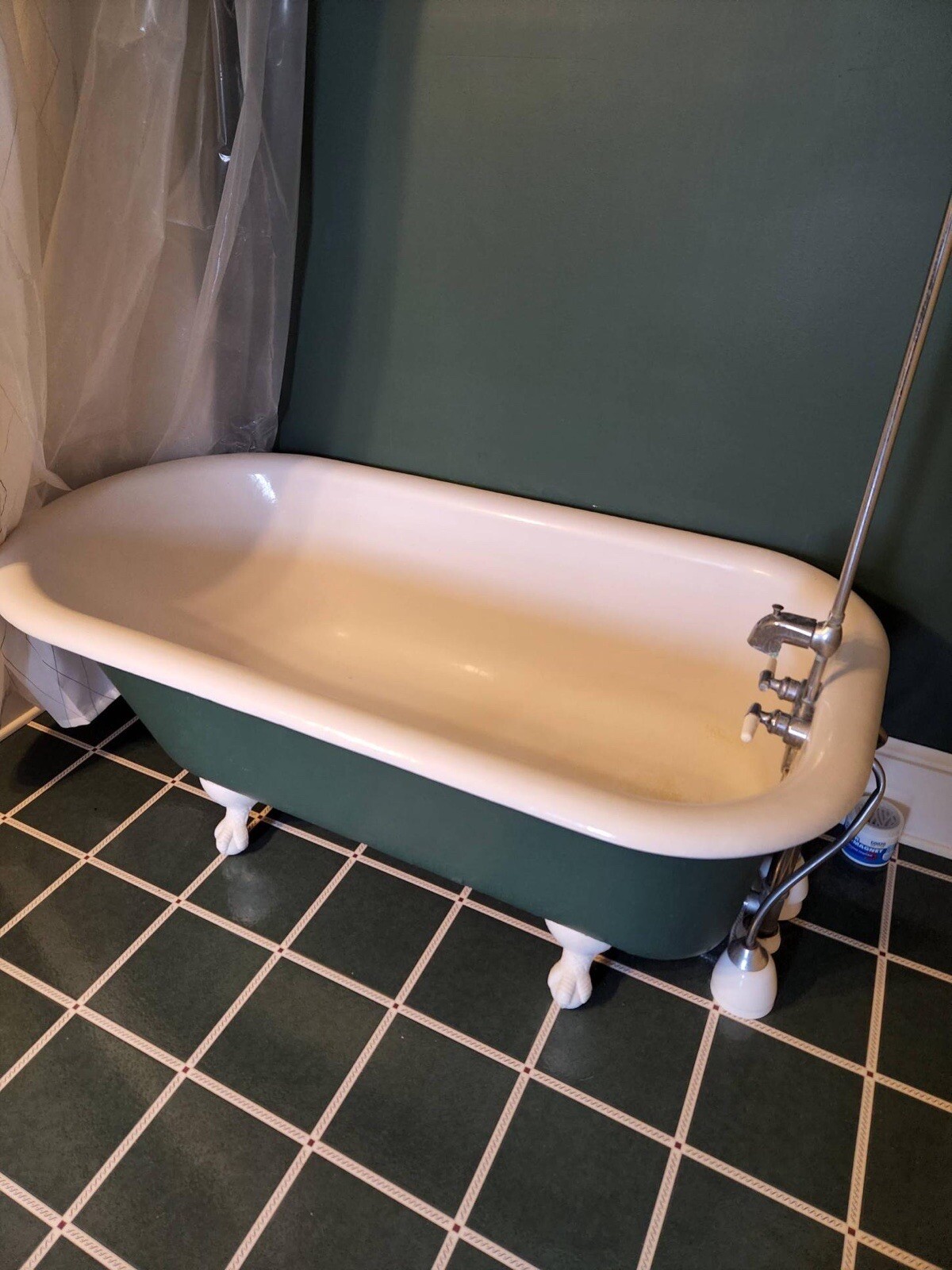 Antique Clawfoot Cast Iron Tub eBay