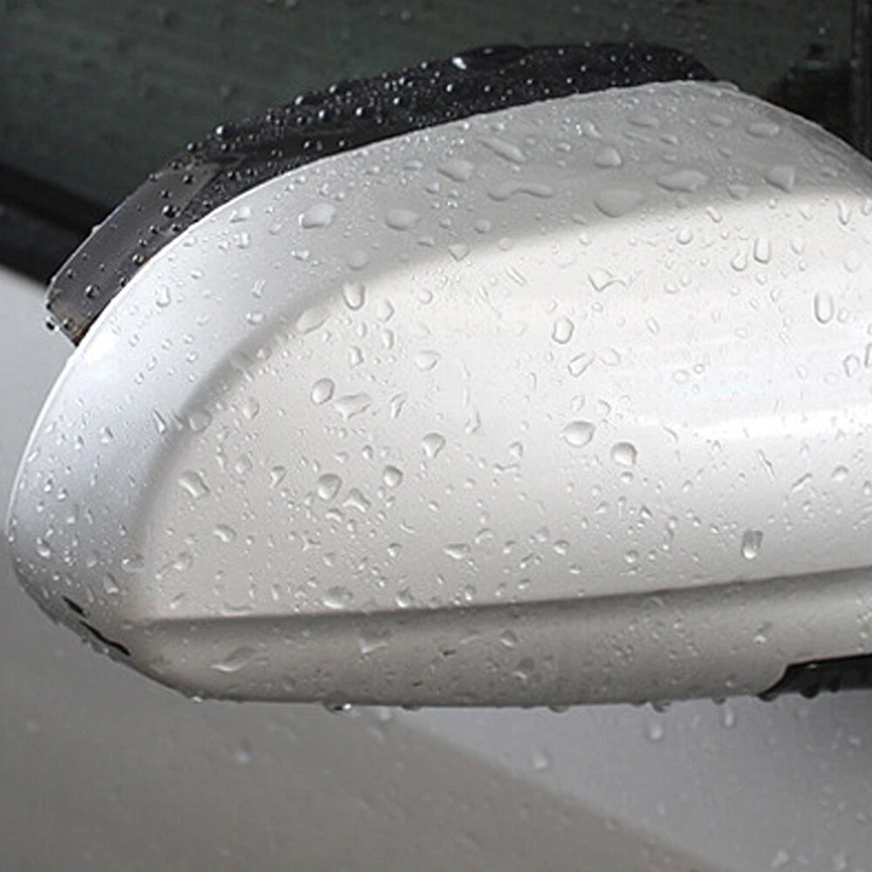 1Pair Car Rear View Side Mirror Rain Board Eyebrow Guard Sun Visor Accessories - Image 2 of 4