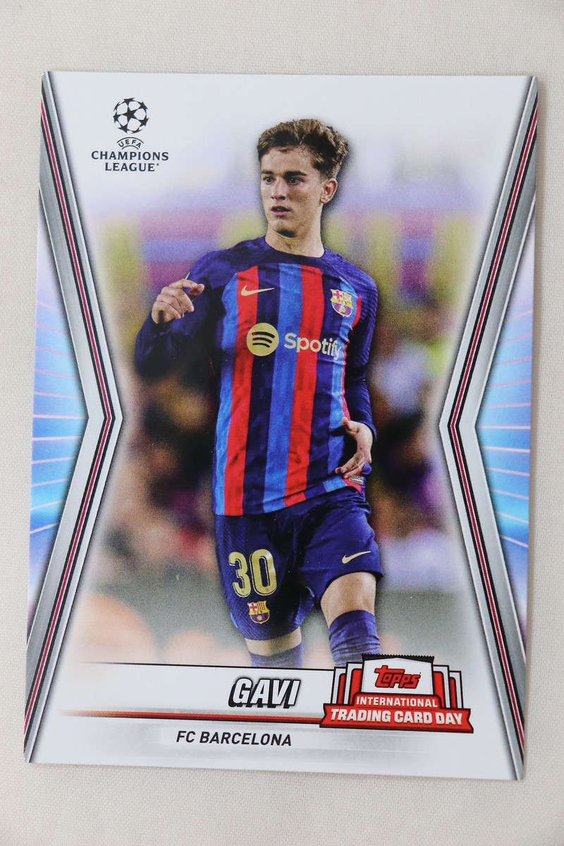 Gavi - FC Barcelona - 2023 Topps International Trading Card UEFA