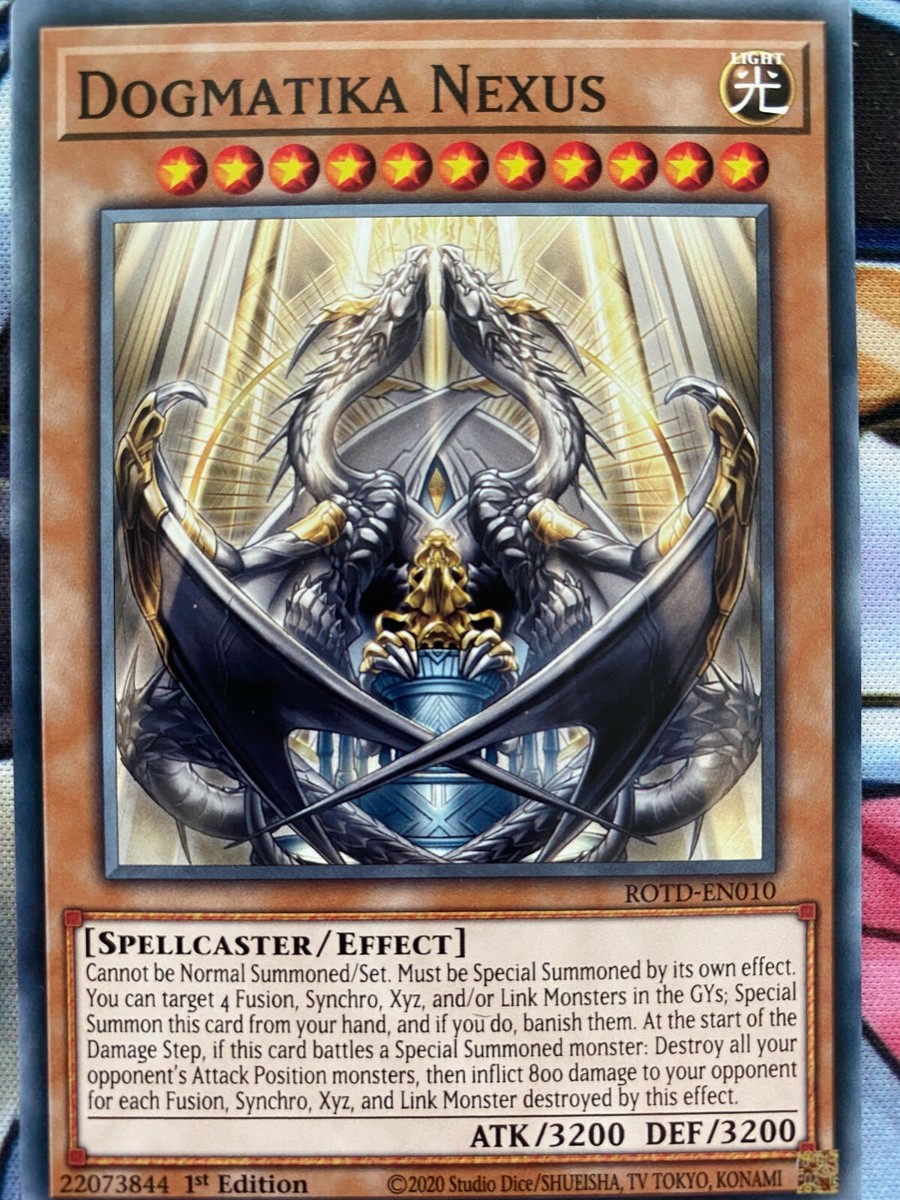 Yugioh Dogmatika Nexus ROTD-EN010 Common NM x3 Play Set | eBay Yugioh Dogmatika Nexus ROTD-EN010 Common NM x3 Play Set | eBay