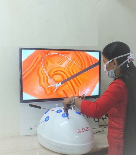 Laparoscopy Virtual Endo Trainer Set Box Total Surgical Training Kit Instruments - Picture 3 of 6