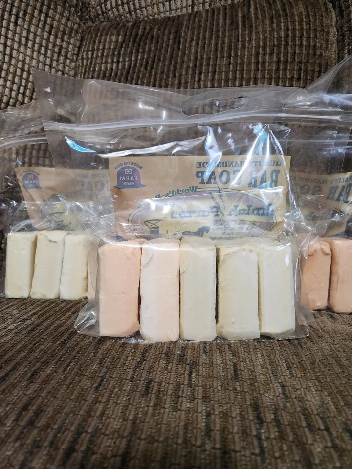 Мыло для батончиков Amish Farms 15 огромных батончиков 5 унций каждая продажа 3 упаковки цвет в руке может варьироваться - Изображение 4 из 4