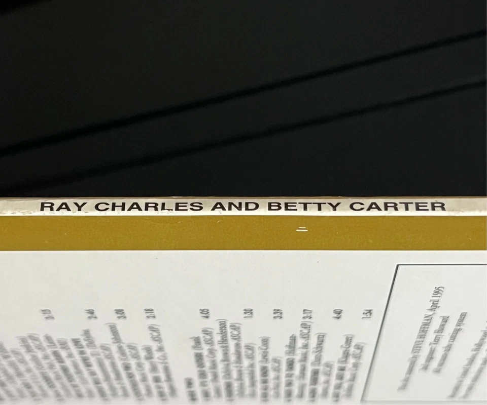 Ray Charles & Betty Carter 180 gm DCC Compact Classics LP • ultrasonically clnd - Image 3 of 4