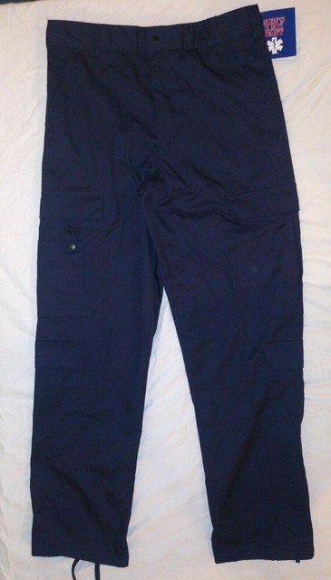 NEW ROTHCO EMS NAVY BLUE EMT Paramedic PANTS WORK CARGO TROUSER MEDIUM REGULAR | eBay