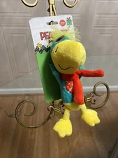 Peanuts Woodstock Fetch For Pets Soft Clinker/Squeaky Toy 8” Dog Toy