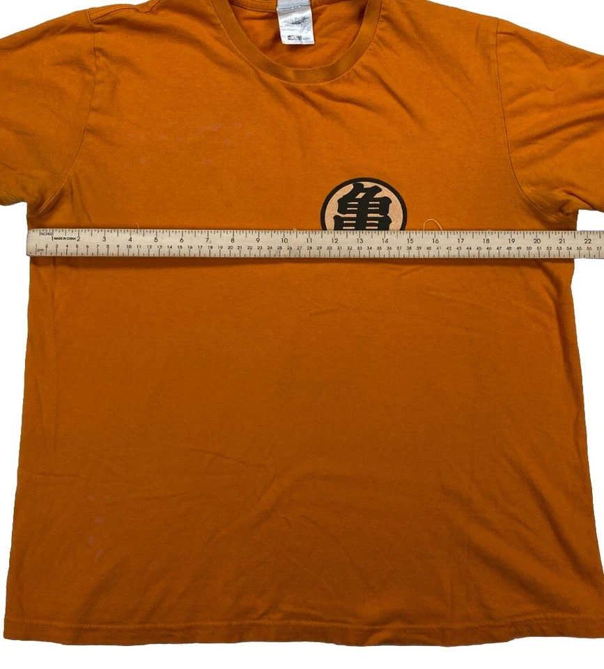 Camiseta Dragon Ball Z Vintage Y2K Naranja Adulto XL Foto 3 de 4