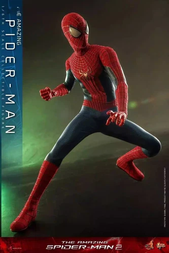 Hot Toys MMS658 The Amazing Spiderman 2 1/6 The Amazing Spiderman En Stock Nuevo - Imagen 8 de 8