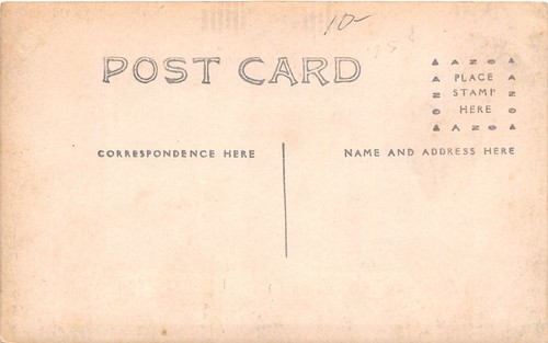 J54/ Fort Branch Indiana RPPC Postcard c1910 High School Construction 291 - Picture 2 of 4