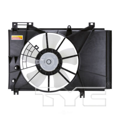 Dual Radiator and Condenser Fan Assembly TYC 622740 fits 11-14