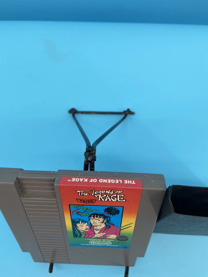 The Legend of Kage (5-Screw) 1987 NES Nintendo Game + Dust Sleeve Tested Working - Image 3 of 4