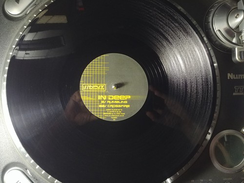 12" Vinyl In Deep Rumbling Crossfire Input001 Drum n Bass DJ Dance 2002 - Picture 4 of 7