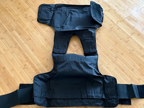 SECOND CHANCE Standard Tactical Armor Carrier Side Open M/L EMS Reflexive Black - Bild 11 von 13