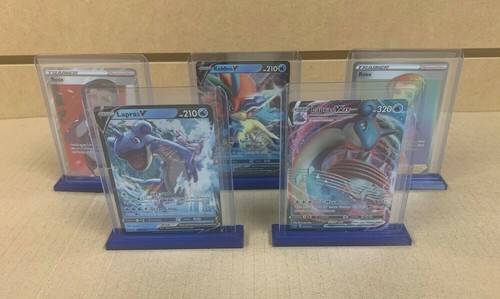 (5 Confezione) Supporto Display Carte Pokémon per Toploader Ultra Pro Regolari 3x4 - Foto 26 di 40