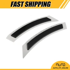Front Bumper Reflector Side Marker TWO Custom for BMW 5 Series E60 LCI 2008-2010