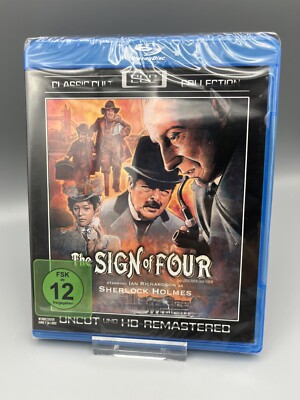 Sherlock Holmes DAS ZEICHEN DER VIER  The Sign Of Four Bluray Ian Richardson Ovp