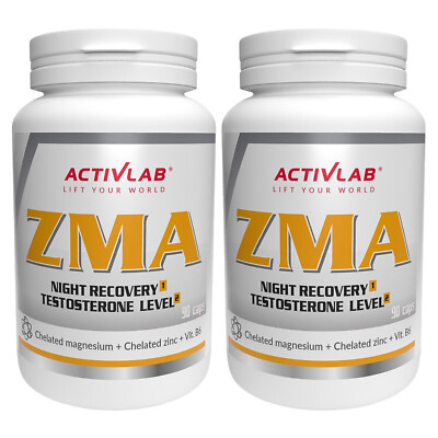 ZMA 90/180 Kapseln - Testo-Booster, Zink, Vitamin B6, Magnesium, Muskelaufbau