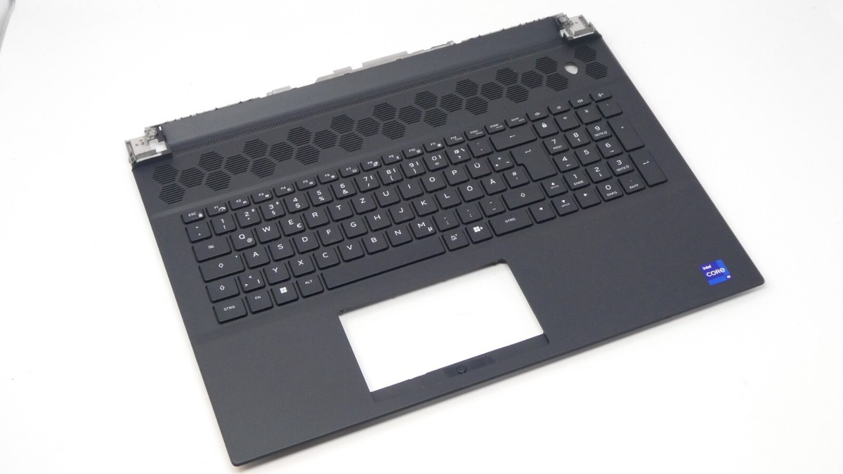 Dell Alienware m18 R1/R2 Palmrest & German RGB Backlit Keyboard