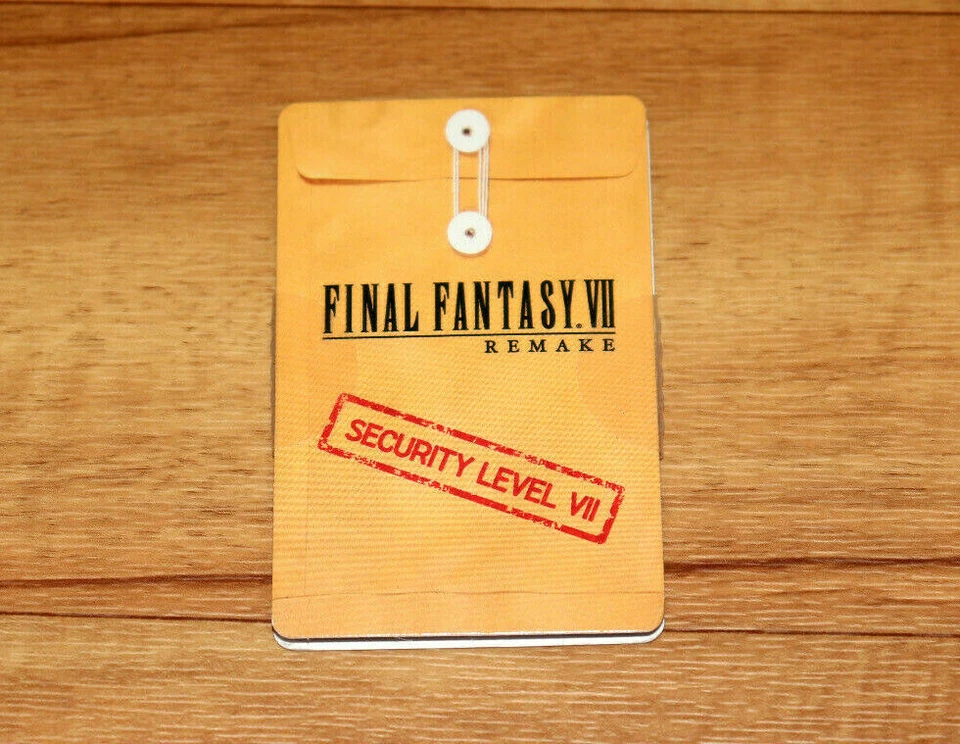 Final Fantasy 7 VII Remake Promo Rare Mini Poster Flyer PS4 Square Enix - Image 3 of 4