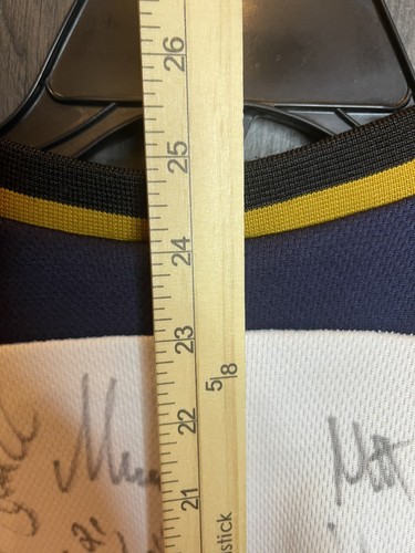 Maglia Hockey Sioux Falls Stampede Ricamata SP Canada Ragazzi Grande Autografata - Foto 10 di 11