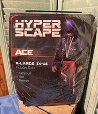Hyperscape Ace Costume Hyper Scape Halloween Child X-Large 14-16