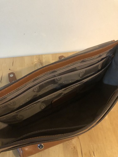 Brics Umhängetasche Leder Größe 38x30x10 - Bild 15 von 19