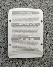 Fisher Price  My Little Lamb Platinum II BATTERY COVER Replacement Part BGB34 