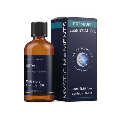 Mystic Moments Citral - Essential Oil - 100% Pure - 100ml