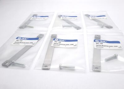Lot of 6 SMC BA2-032 Switch Mounting Band, For CDM2 Series Cylinders
