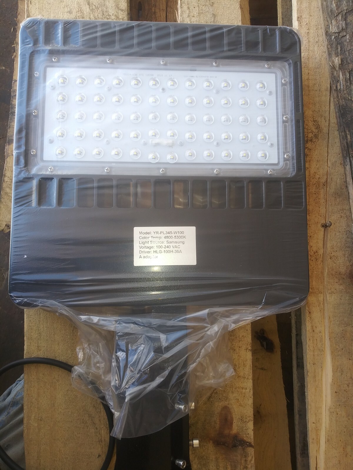 Ecopower LED Outdoor Security Light 100Watts 5000k YRPL345W100 eBay